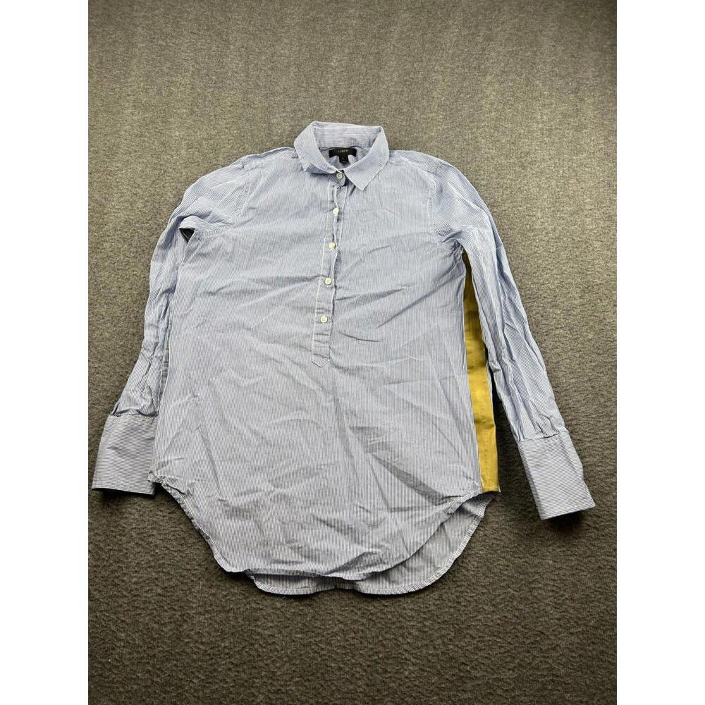 J.Crew Women's Long Sleeve‎ Striped Shirt Size 0